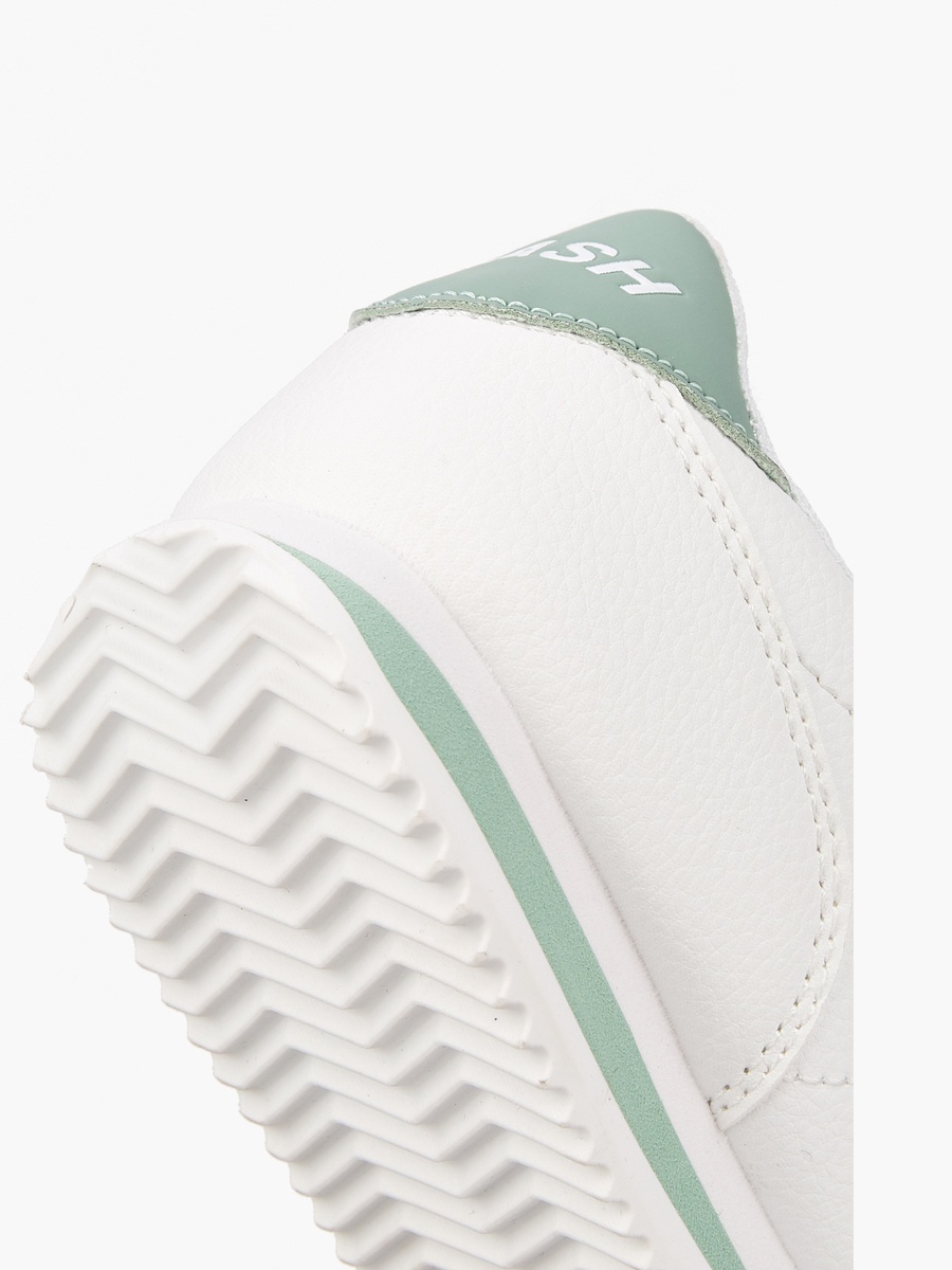 Panelled Sports Shoes with Hook and Loop Closure