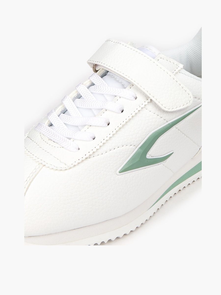 Panelled Sports Shoes with Hook and Loop Closure