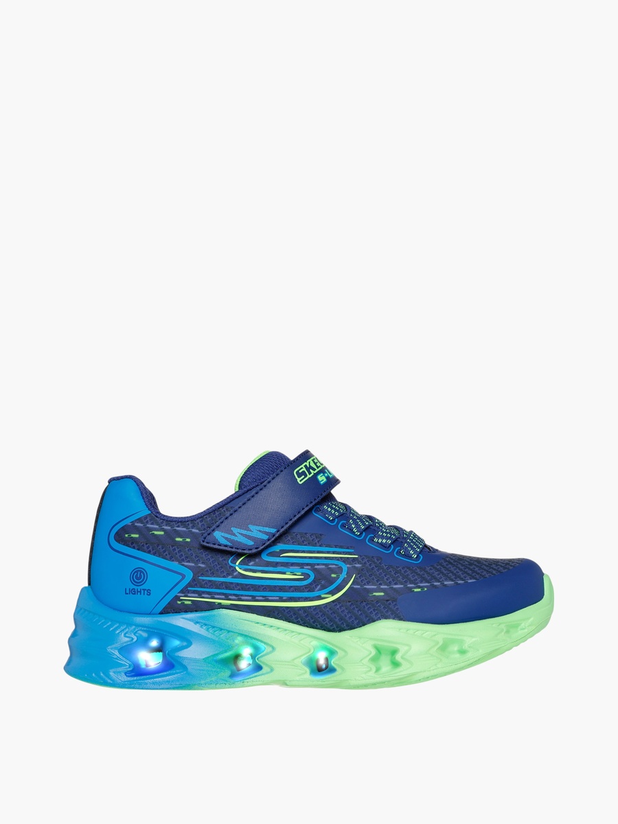 VORTEX 2.0 Light-Up Sports Shoes with Hook and Loop Closure
