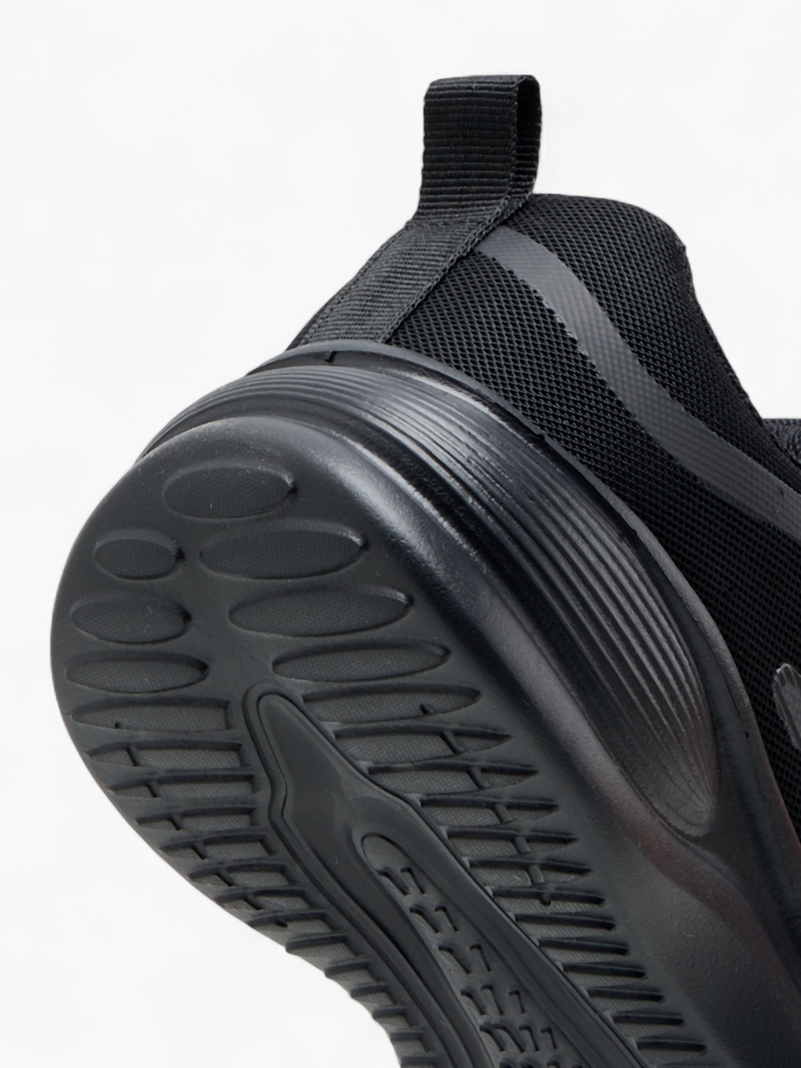 Logo Detail Sports Shoes with Hook and Loop Closure