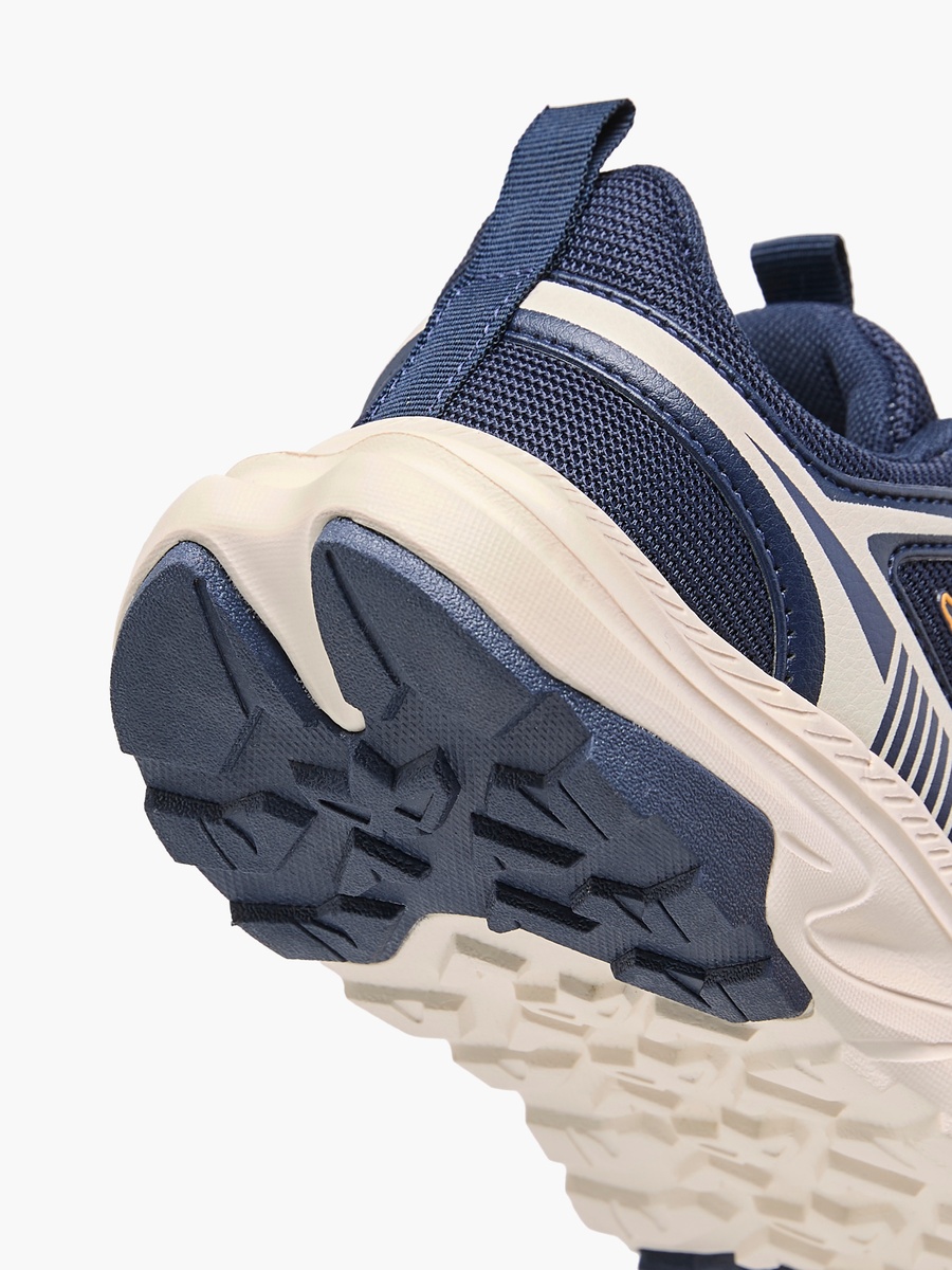 Logo Print Sports Shoes with Rotating Buckle Closure