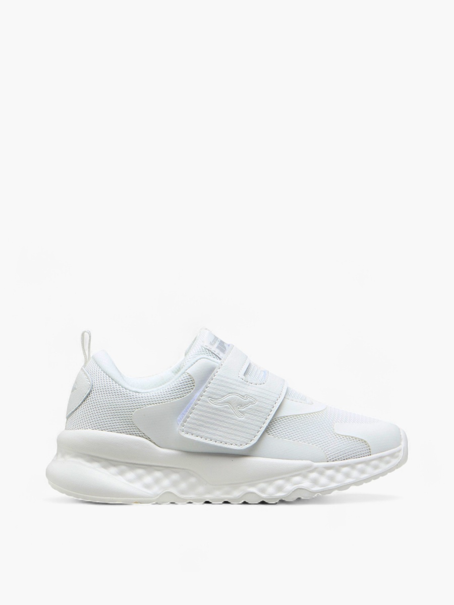 Kids Panelled School Shoes with Hook and Loop Closure