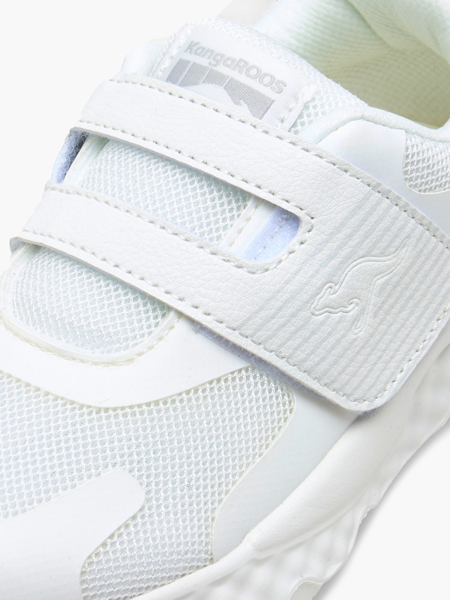 Kids Panelled School Shoes with Hook and Loop Closure