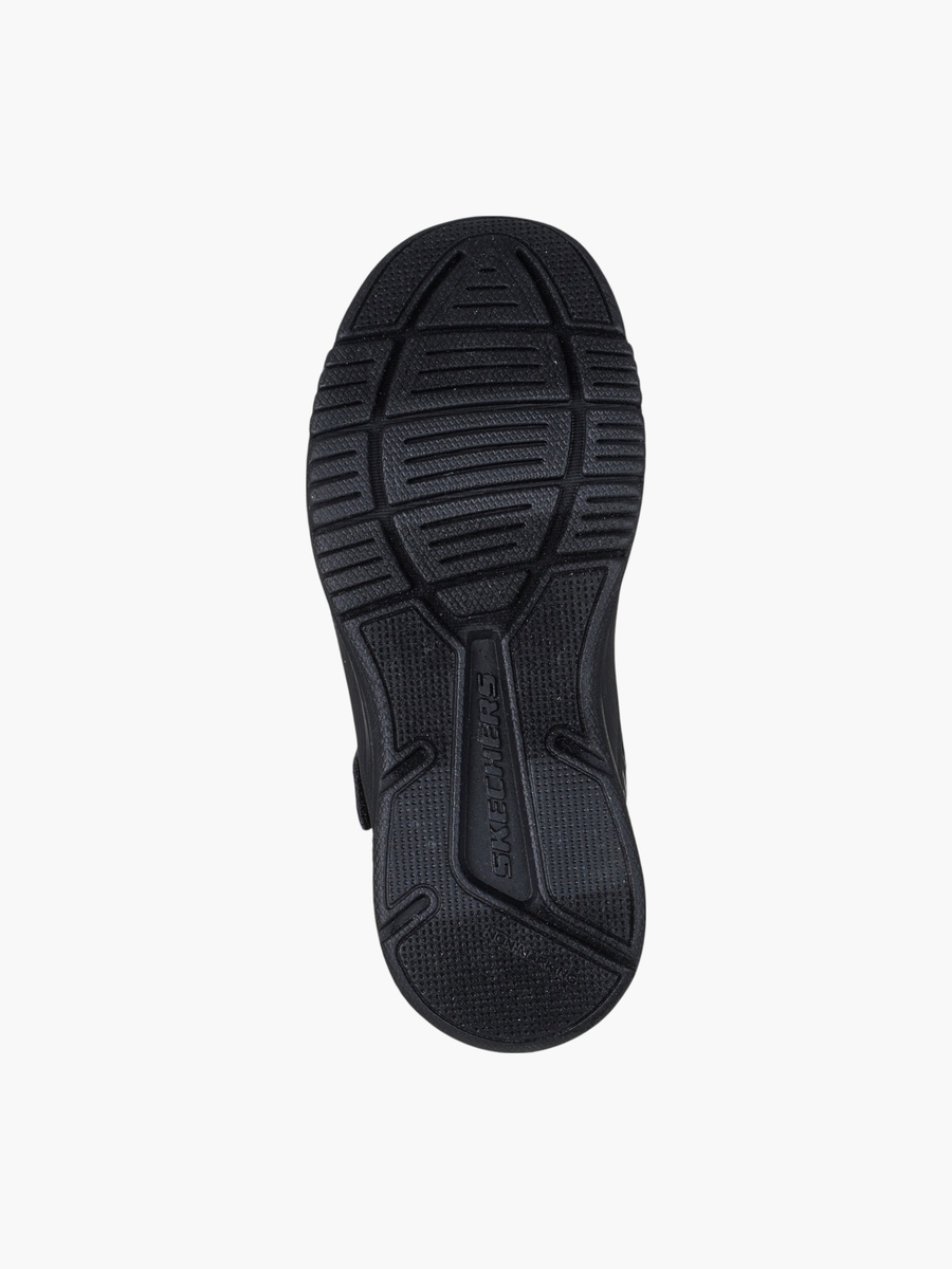 Kids MICROSPEC ADVANCE School Shoes with Hook and Loop Closure - 303657L-BBK