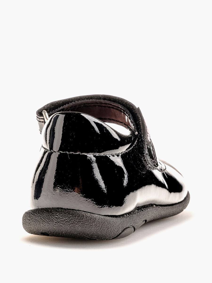 Mary Jane School Shoes with Hook and Loop Closure - 59119