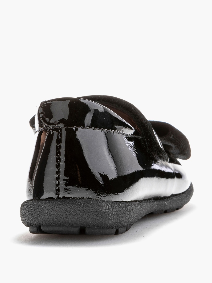 Mary Jane School Shoes with Hook and Loop Closure - 361219