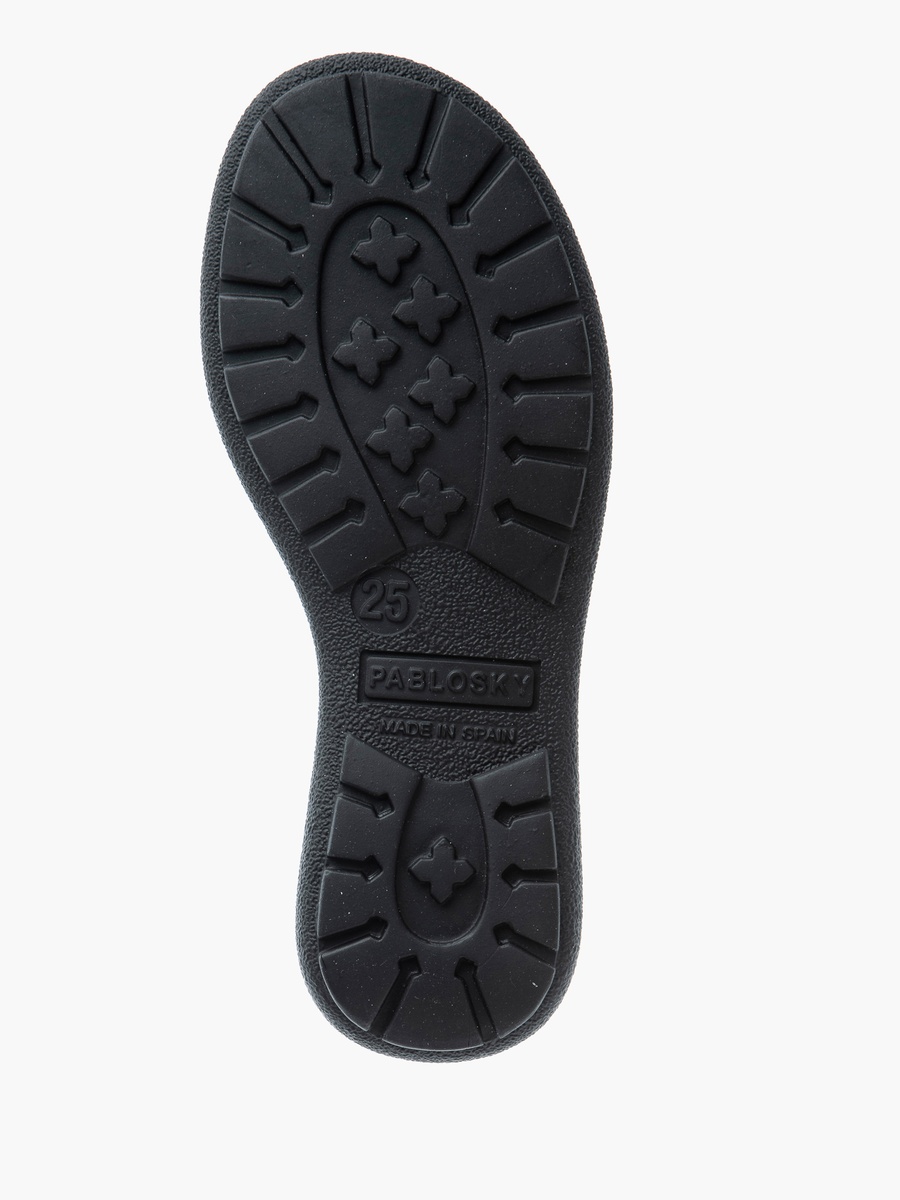 Mary Jane School Shoes with Hook and Loop Closure - 361219