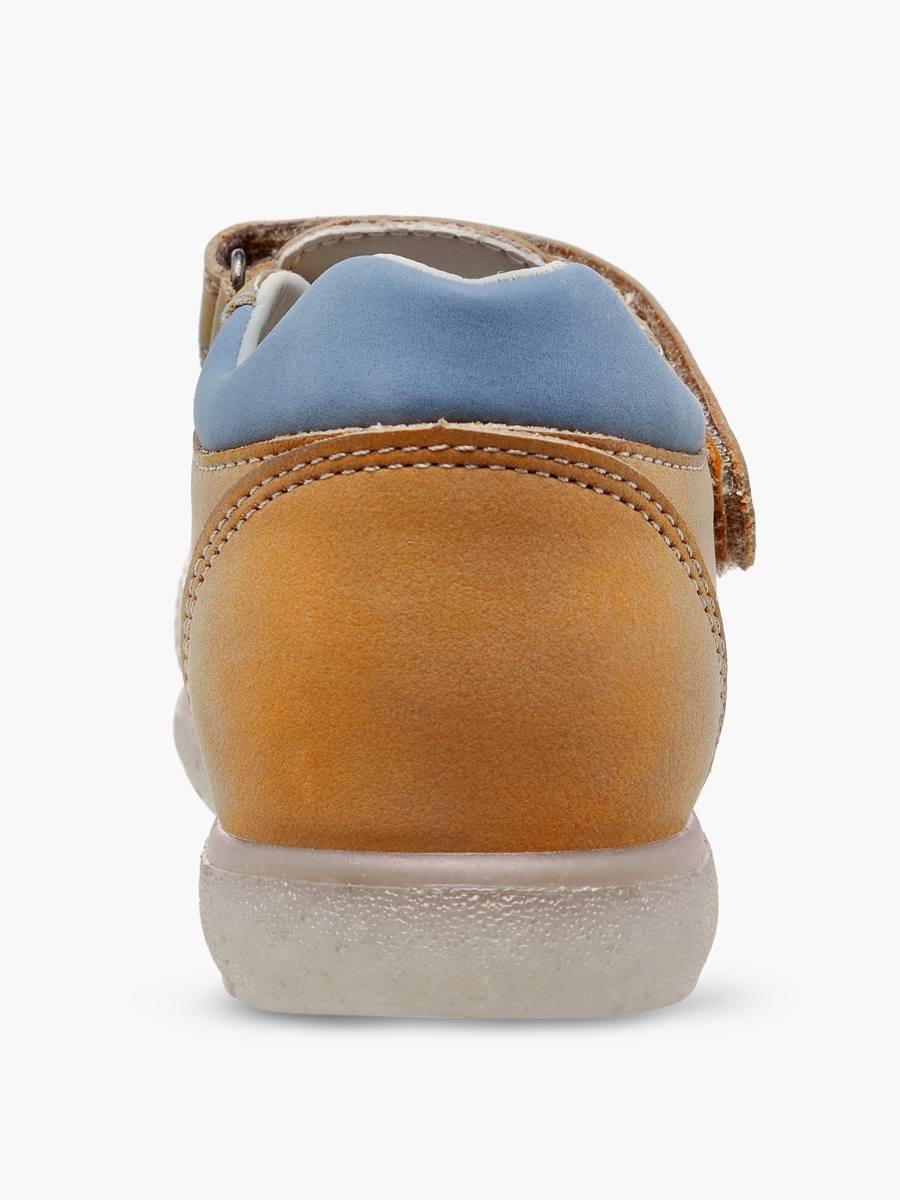 Solid Strap Sandals with Hook and Loop Closure