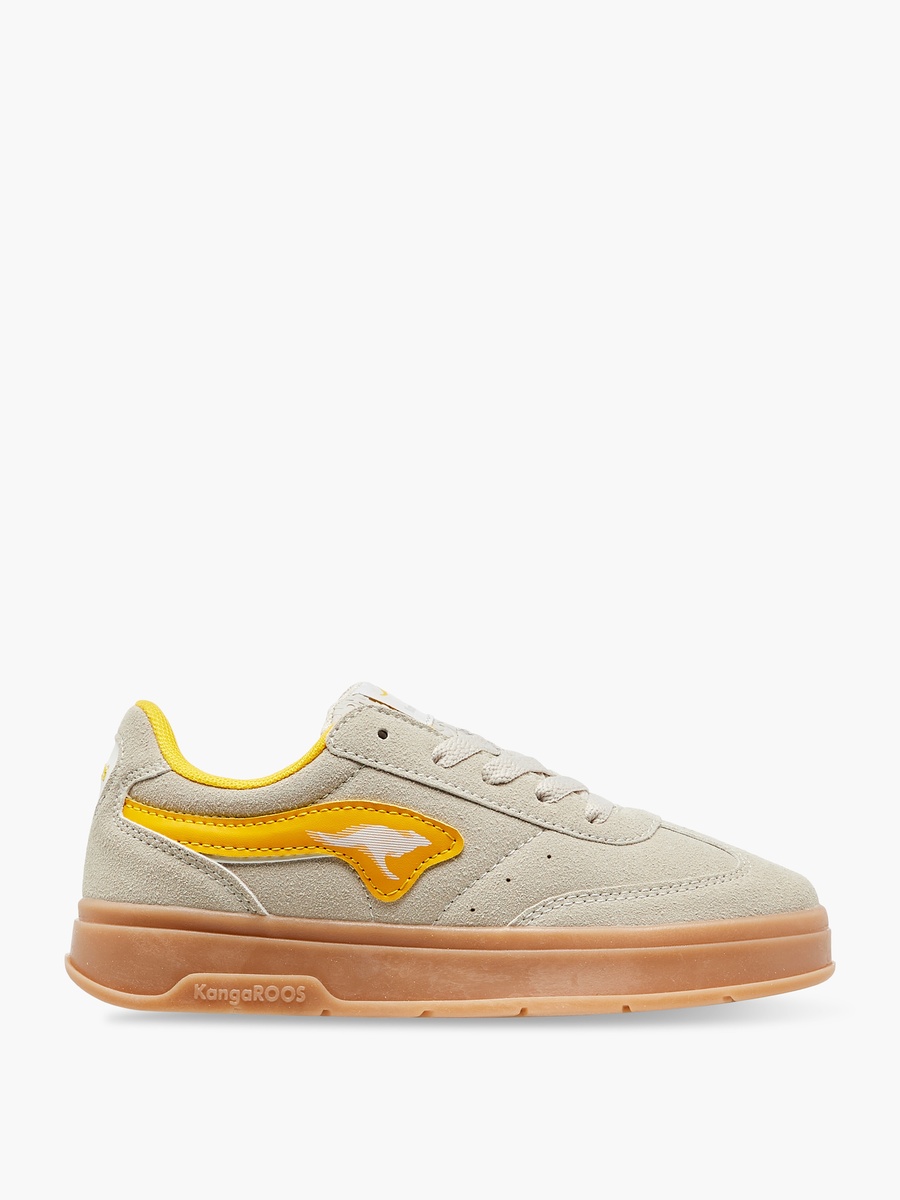 Panelled Sneakers with Lace-Up Closure
