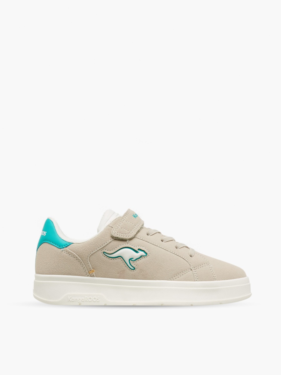 Panelled Sneakers with Hook and Loop Closure