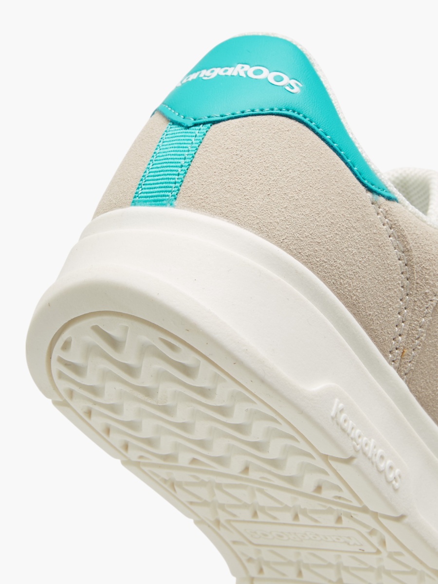 Panelled Sneakers with Hook and Loop Closure