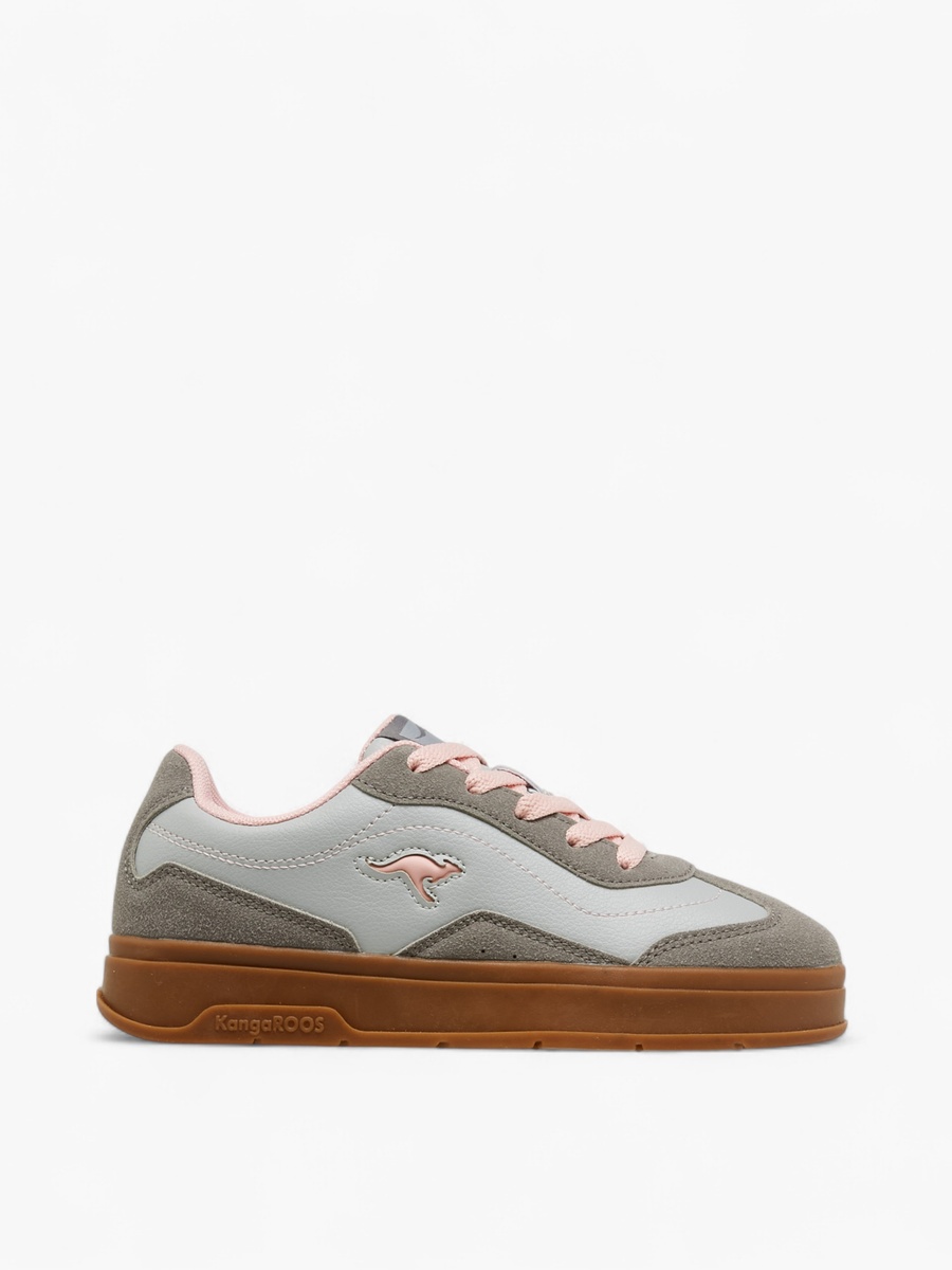 Panelled Lace-Up Sneakers