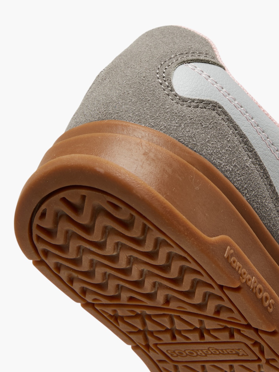 Panelled Lace-Up Sneakers