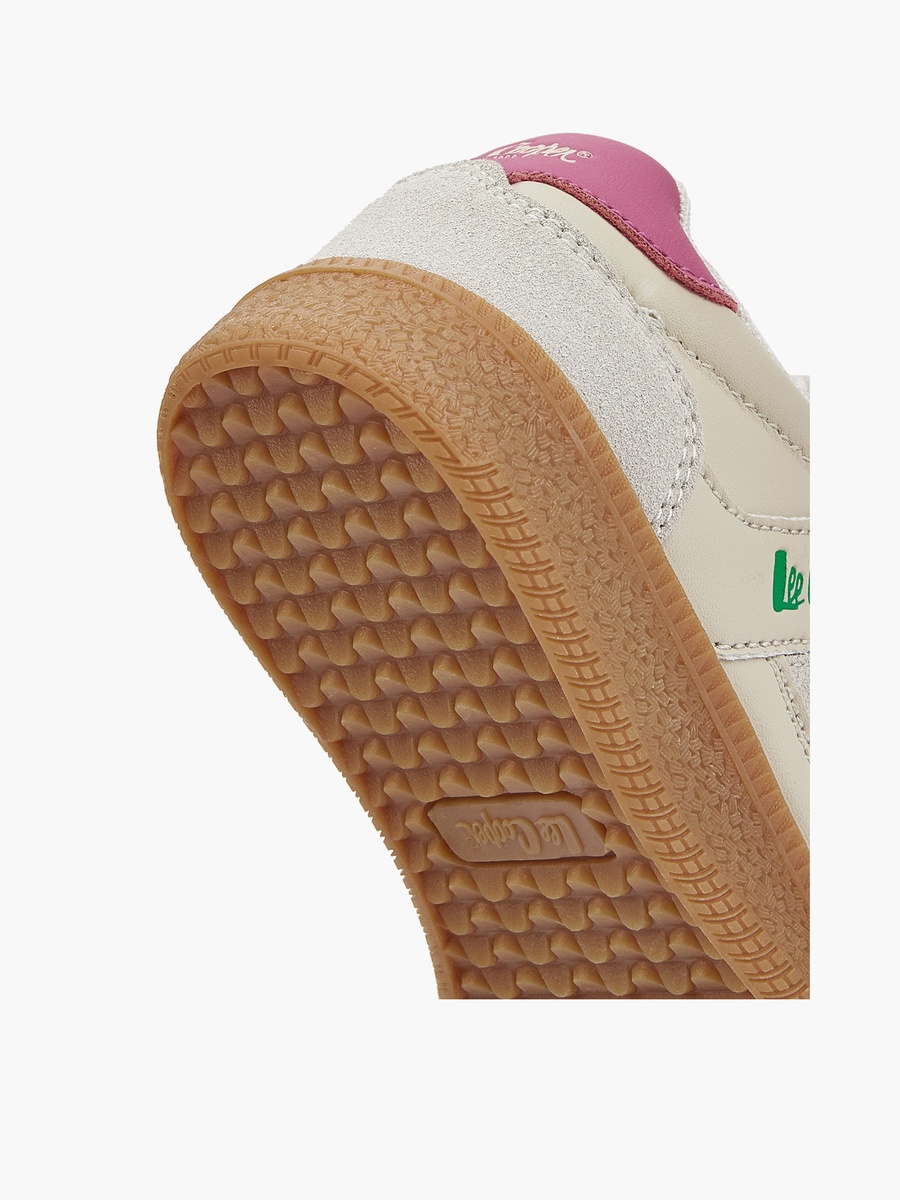 Panelled Lace-Up Sneakers