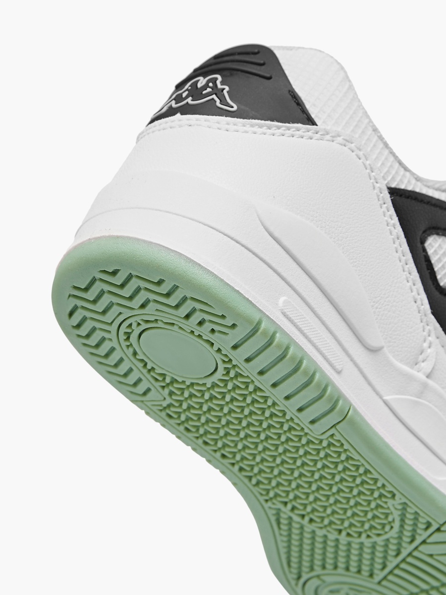 Logo Detail Sneakers with Hook and Loop Closure