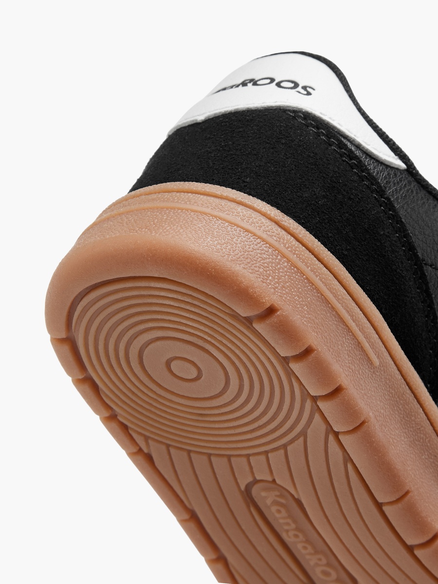 Panelled Sneakers with Hook and Loop Closure