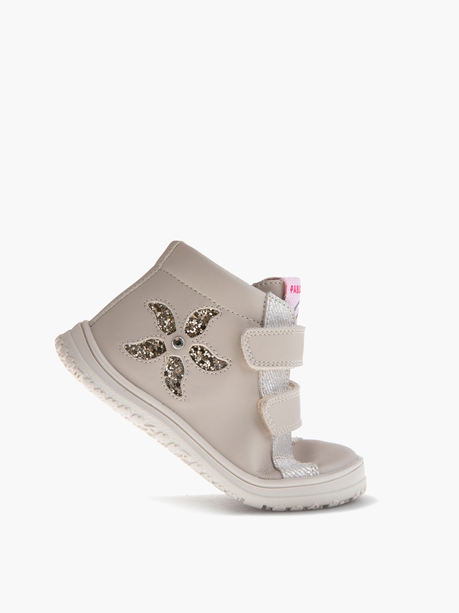 Ankle Boots with Hook and Loop Closure - 445635-J
