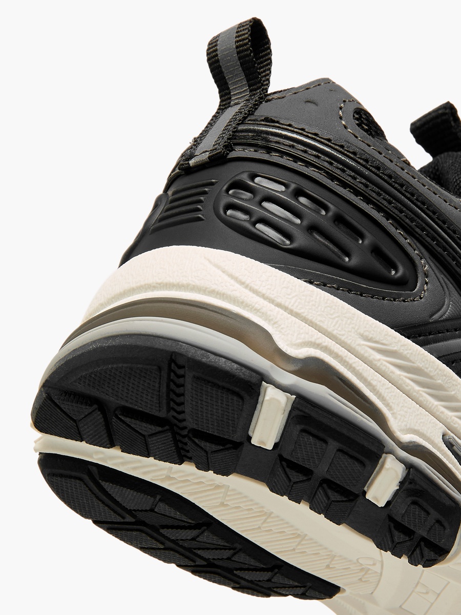 Panelled Sneakers with Hook and Loop Closure