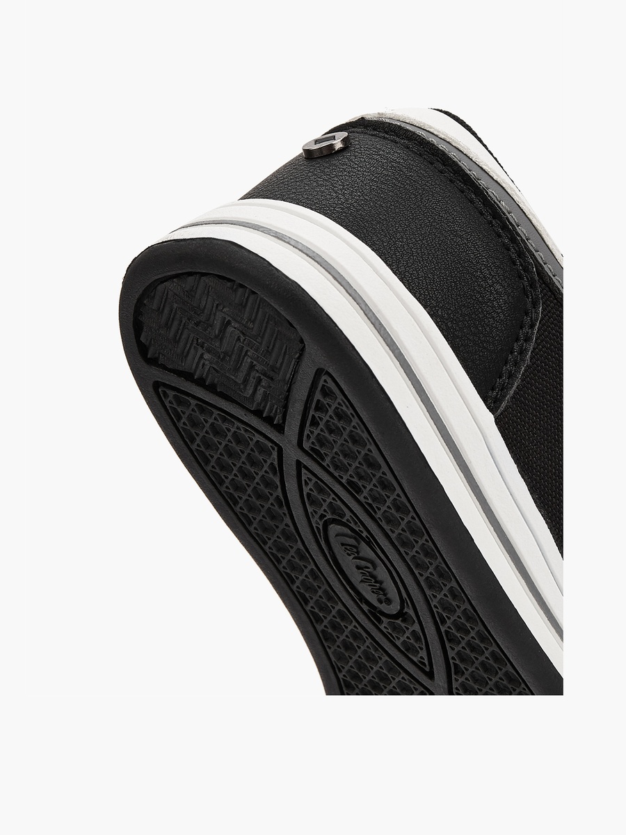 Panelled Lace-Up Sneakers