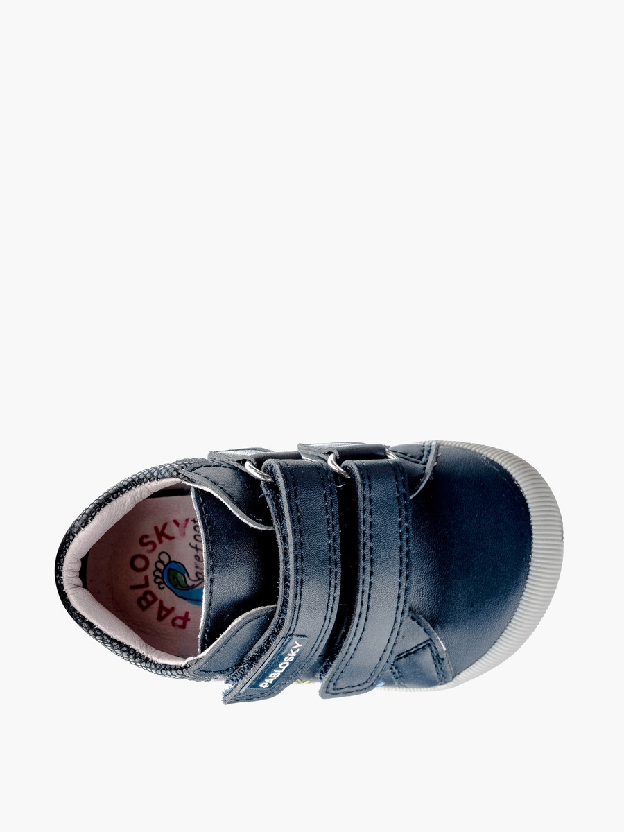 High Top Sneakers with Hook and Loop Closure - 059725