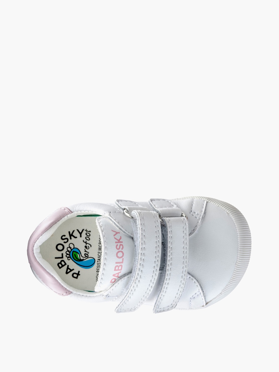 Sneakers with Hook and Loop Closure - 060107
