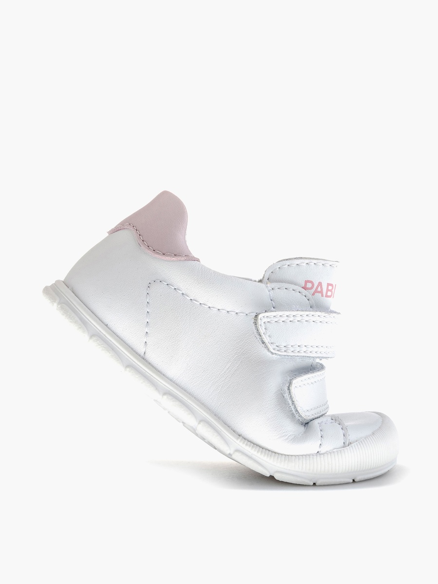 Sneakers with Hook and Loop Closure - 060107