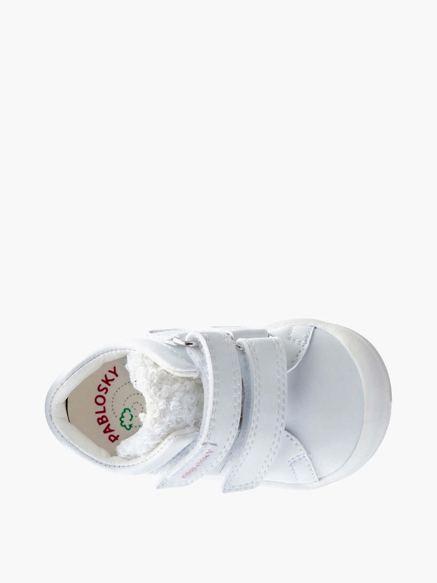 High Top Sneakers with Hook and Loop Closure