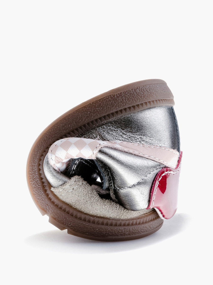 High Top Sneakers with Hook and Loop Closure - 062750