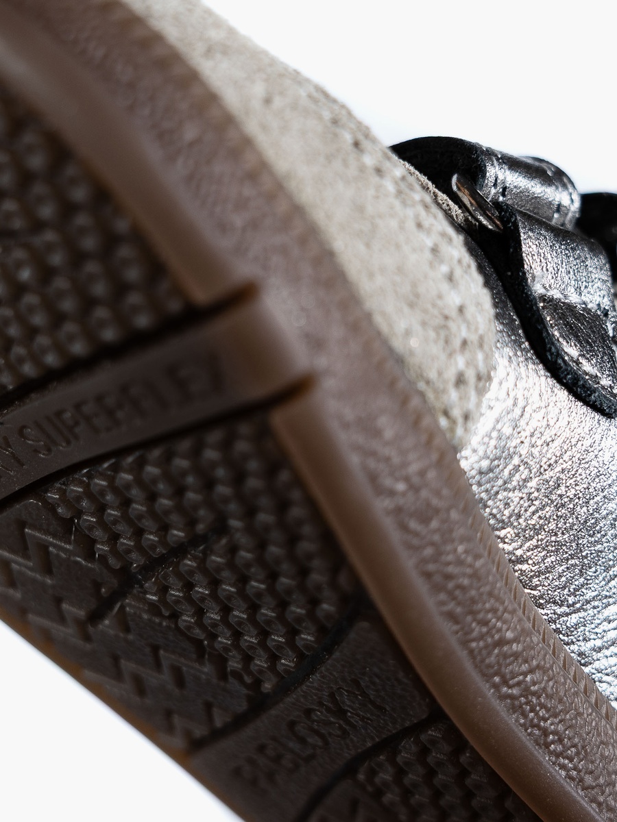 High Top Sneakers with Hook and Loop Closure - 062750