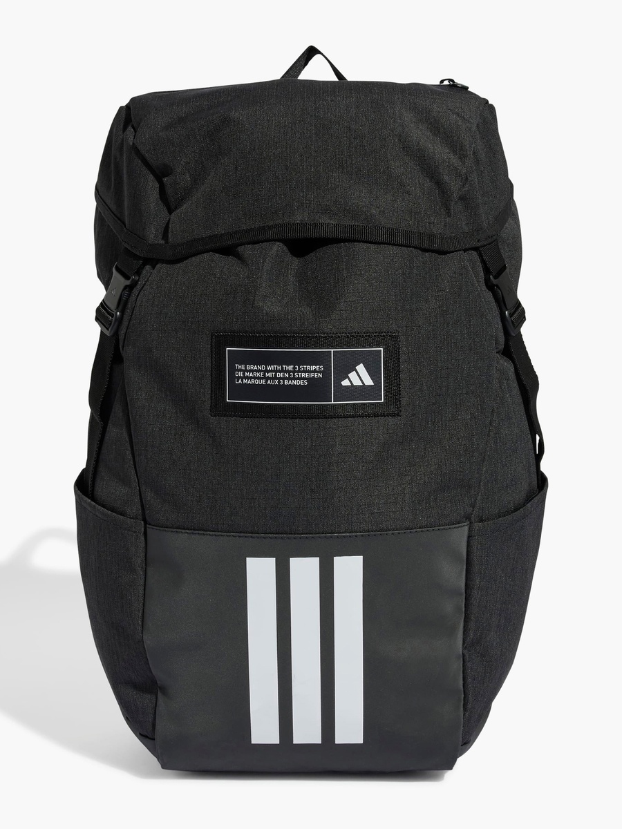 Logo Print School Backpack with Shoulder Straps and Side Release Buckle Closure -16x30x50 cm