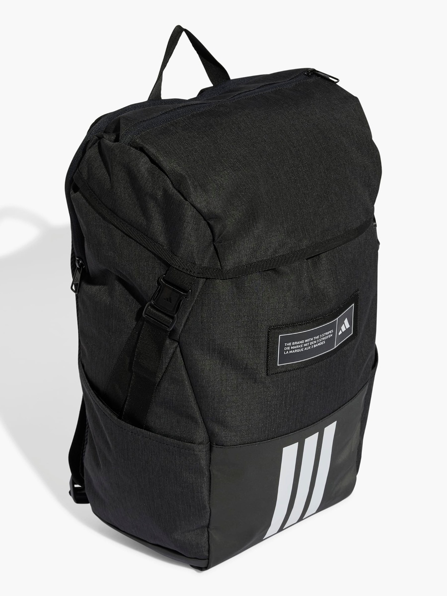Logo Print School Backpack with Shoulder Straps and Side Release Buckle Closure -16x30x50 cm