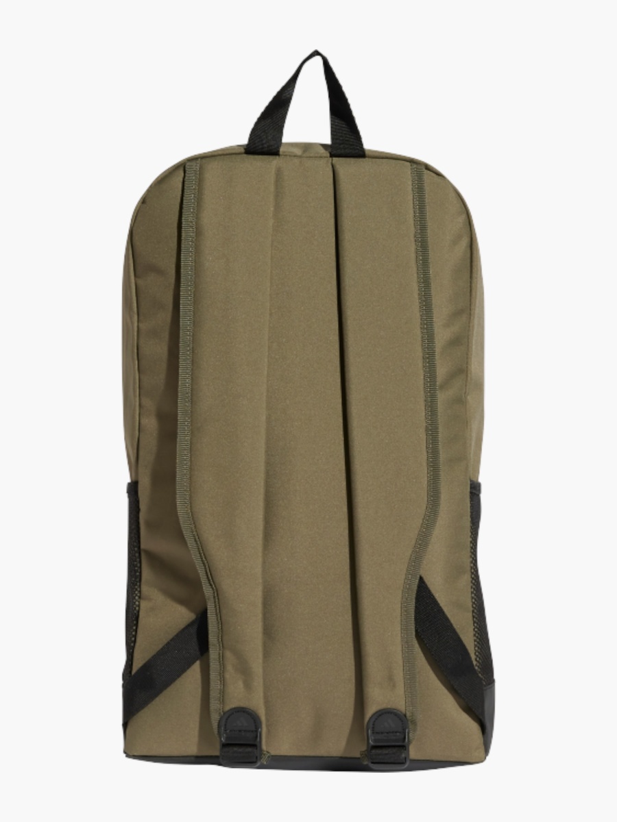 Logo Print School Backpack with Adjustable Straps and Zip Closure - 14x28x45 cm
