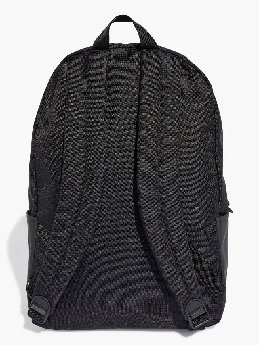 Logo Print Backpack with Adjustable Shoulder Straps
