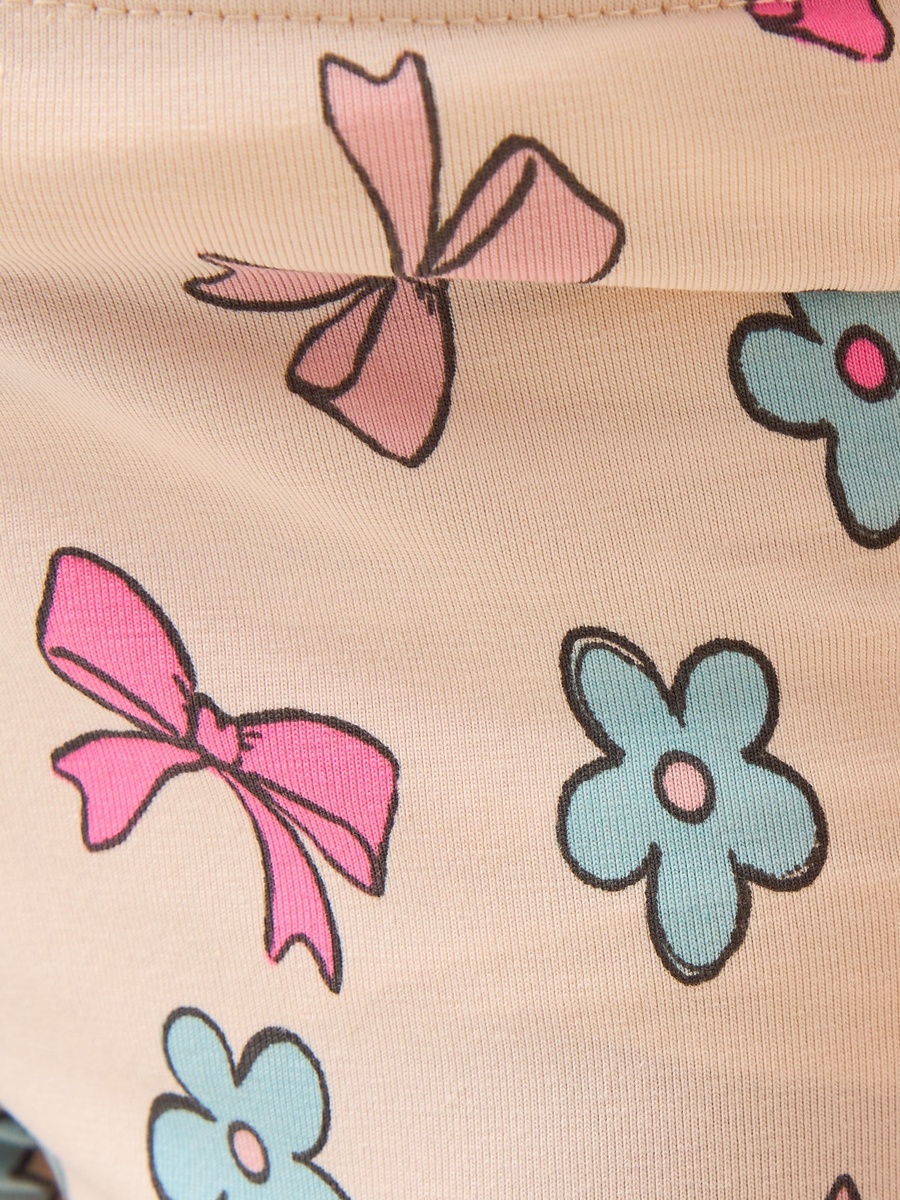All-Over Print Leggings with Elasticated Waistband