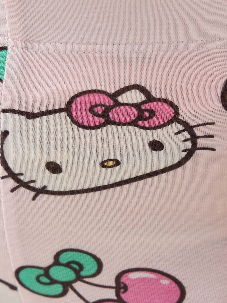 All-Over Hello Kitty Print Leggings with Elasticated Waistband