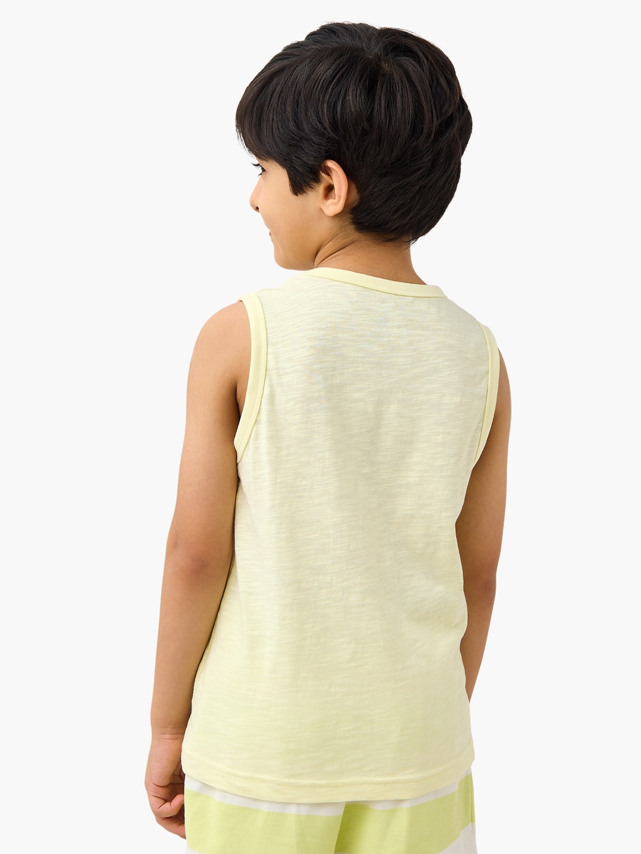 Assorted Sleeveless T-Shirt - Set of 2