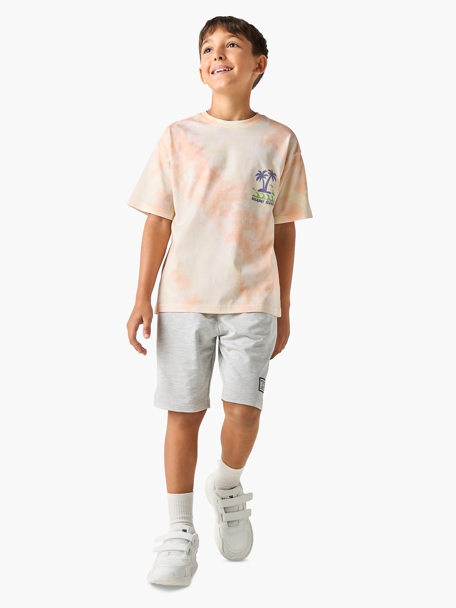 Printed T-Shirt with Short Sleeves
