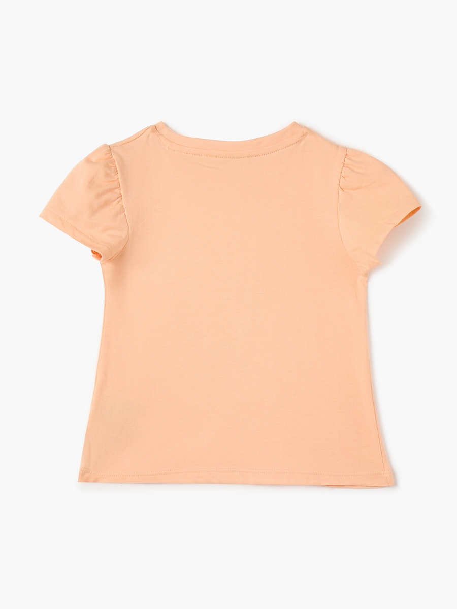 Sequinned T-Shirt with Short Sleeves