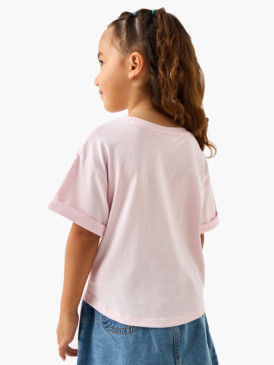 Printed T-Shirt with Short Sleeves - Set of 2