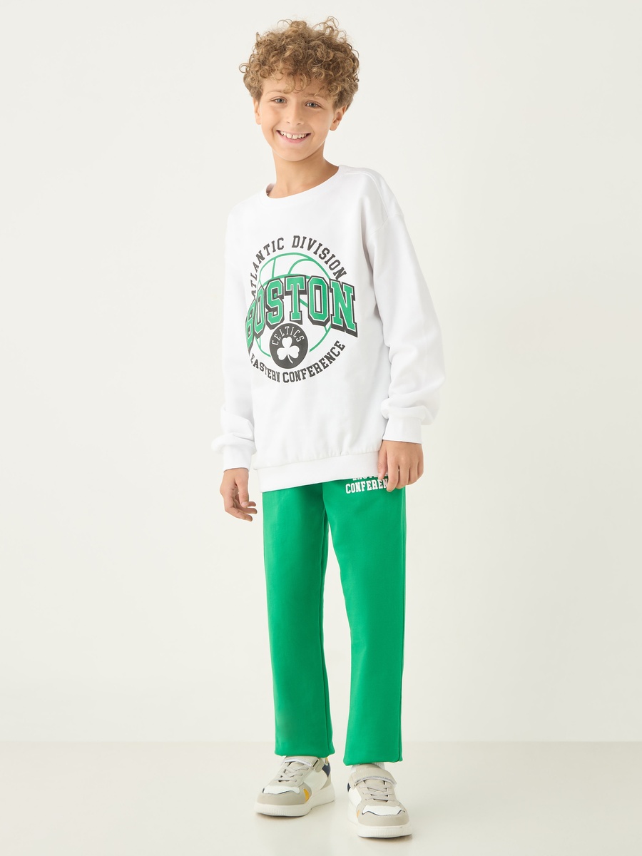 Printed T-Shirt and Joggers Set