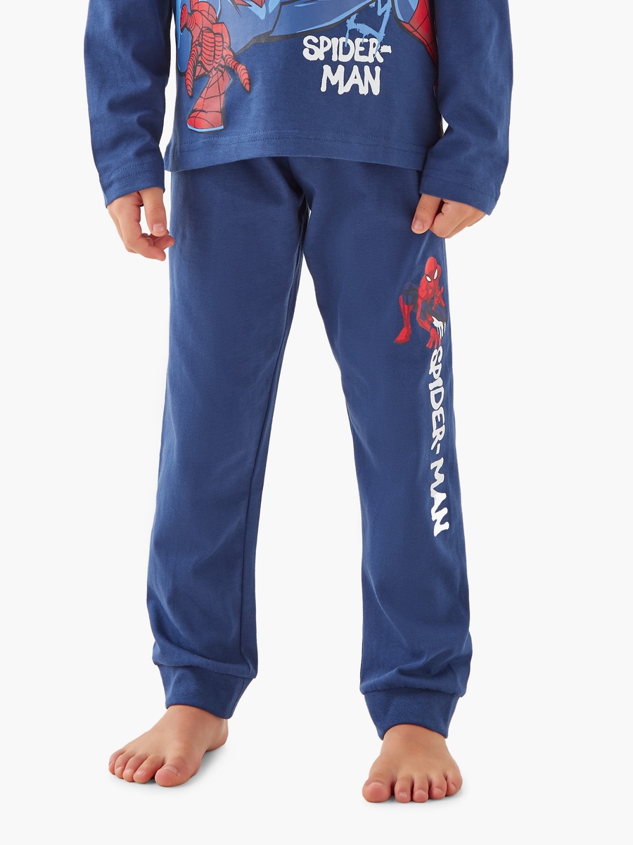 Spider-Man Print T-Shirt and Pyjamas - Set of 2