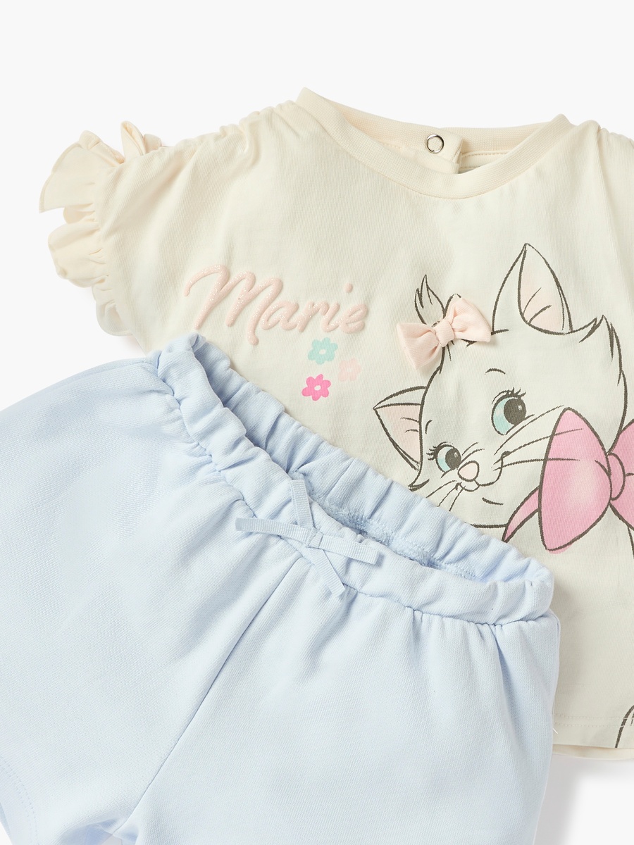Marie Print Top and Shorts Set