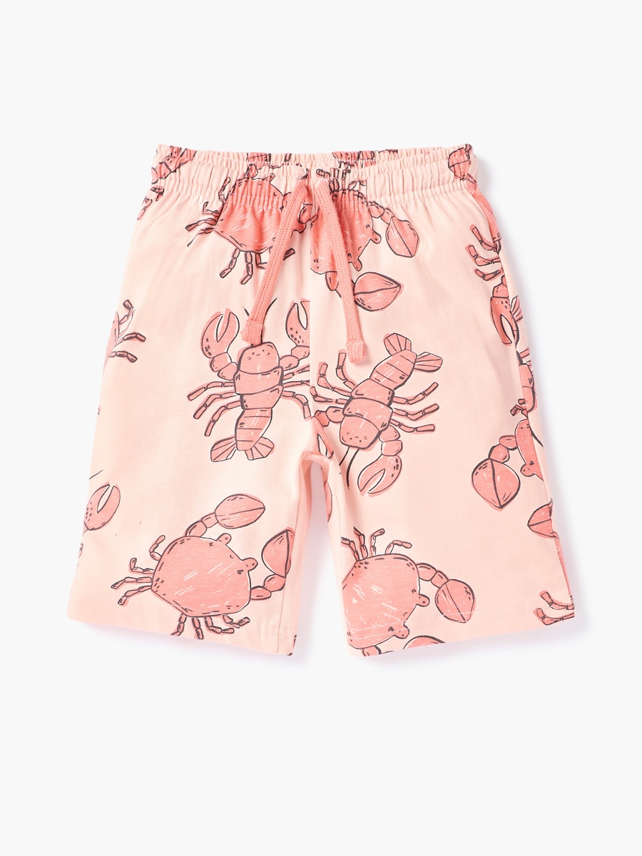 Crab Print Shirt and Shorts Set