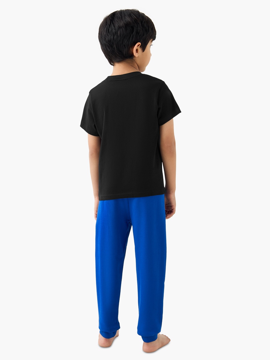 Astro Bot Print T-Shirt and Pyjama Set