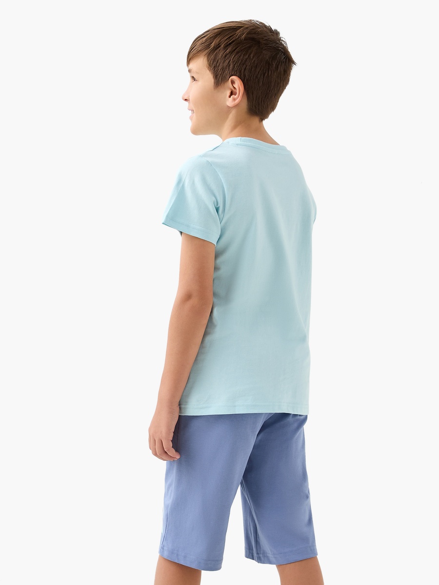 Printed T-Shirt with Pyjama - Set of 4