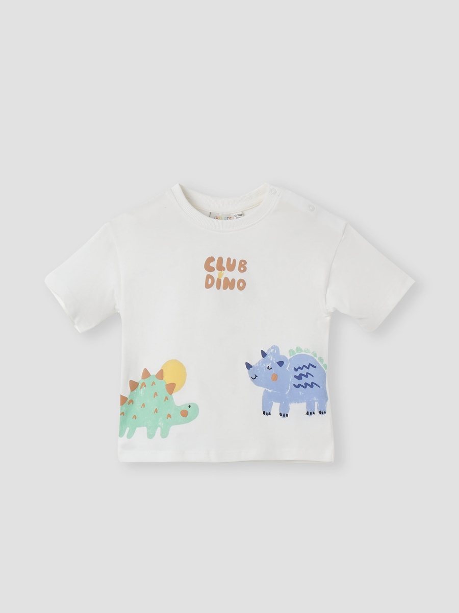 Dinosaur Print T-Shirt and Shorts Set
