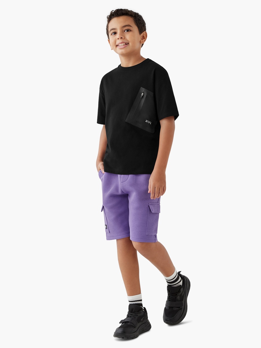 Logo Detail T-Shirt and Shorts Set