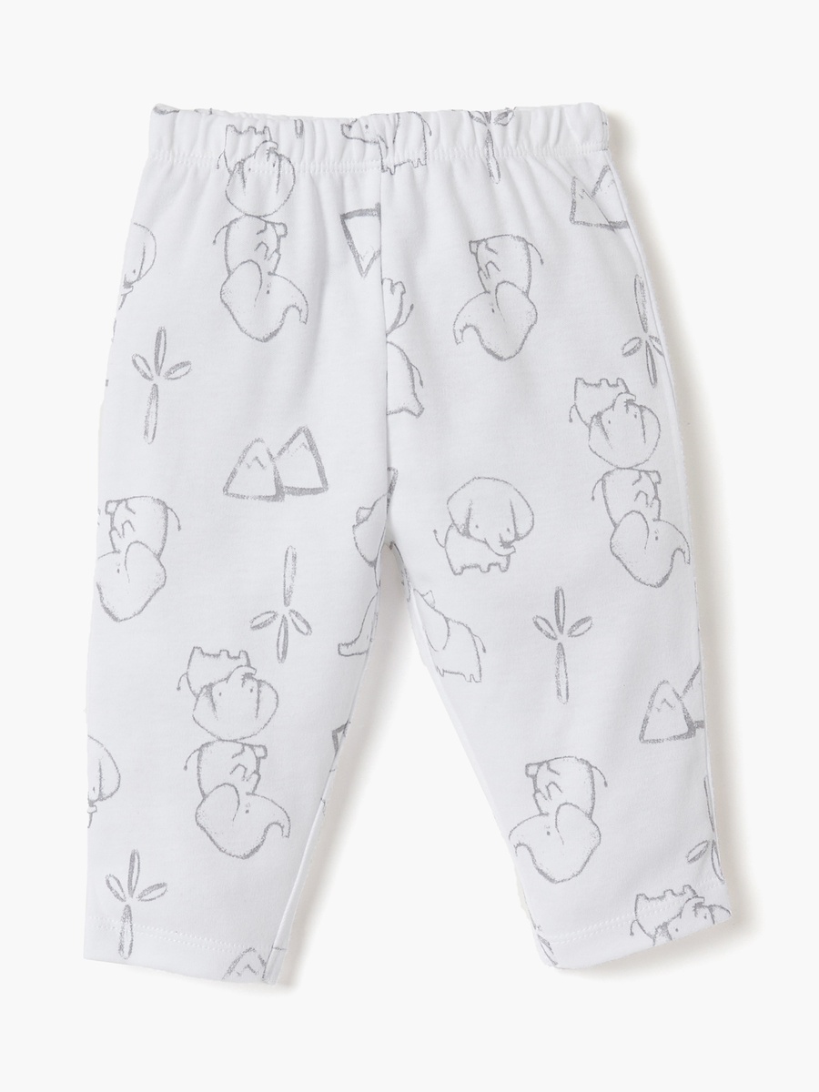 Elephant Print T-Shirt and Pyjama Set