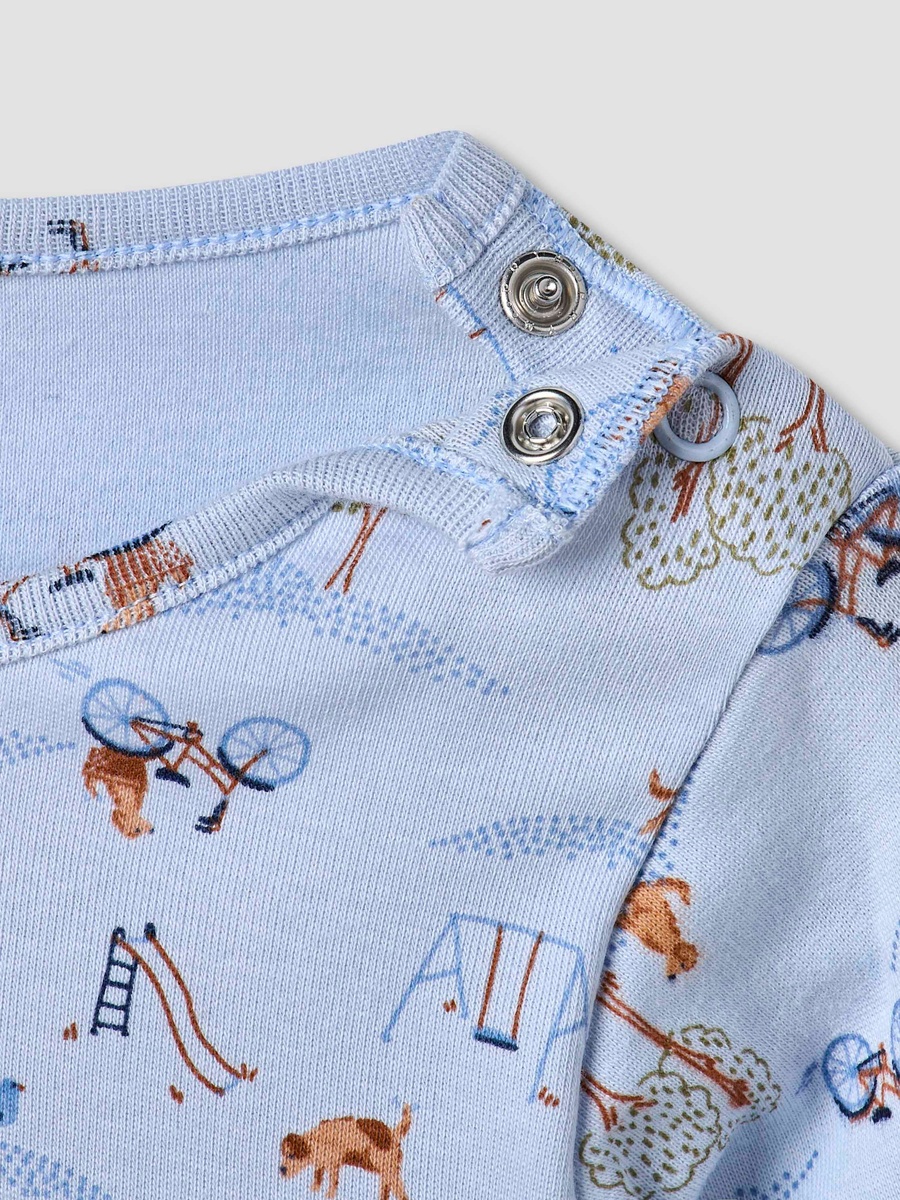 All-Over Print T-Shirt and Pyjama Set