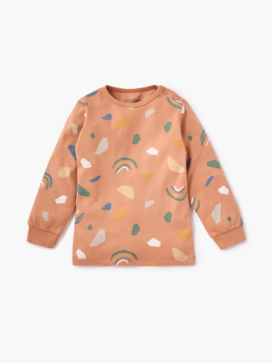 All-Over Printed T-Shirt and Pyjama Set